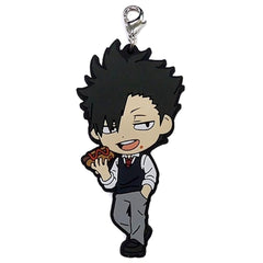 Haikyu!! Tetsuro Kuroo Ichiban Kuji Match Breathing 3rd Year Rubber Charm Kyunchara Illustrations Prize O Charm [USED]