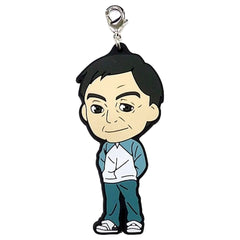 Haikyu!! Nobuteru Irihata Ichiban Kuji Match Breathing Coach & OB Rubber Charm Kyunchara Illustrations Prize P Charm [USED]
