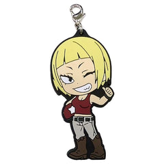 Haikyu!! Saeko Tanaka Ichiban Kuji Match Breathing Coach & OB Rubber Charm Kyunchara Illustrations Prize P Charm [USED]