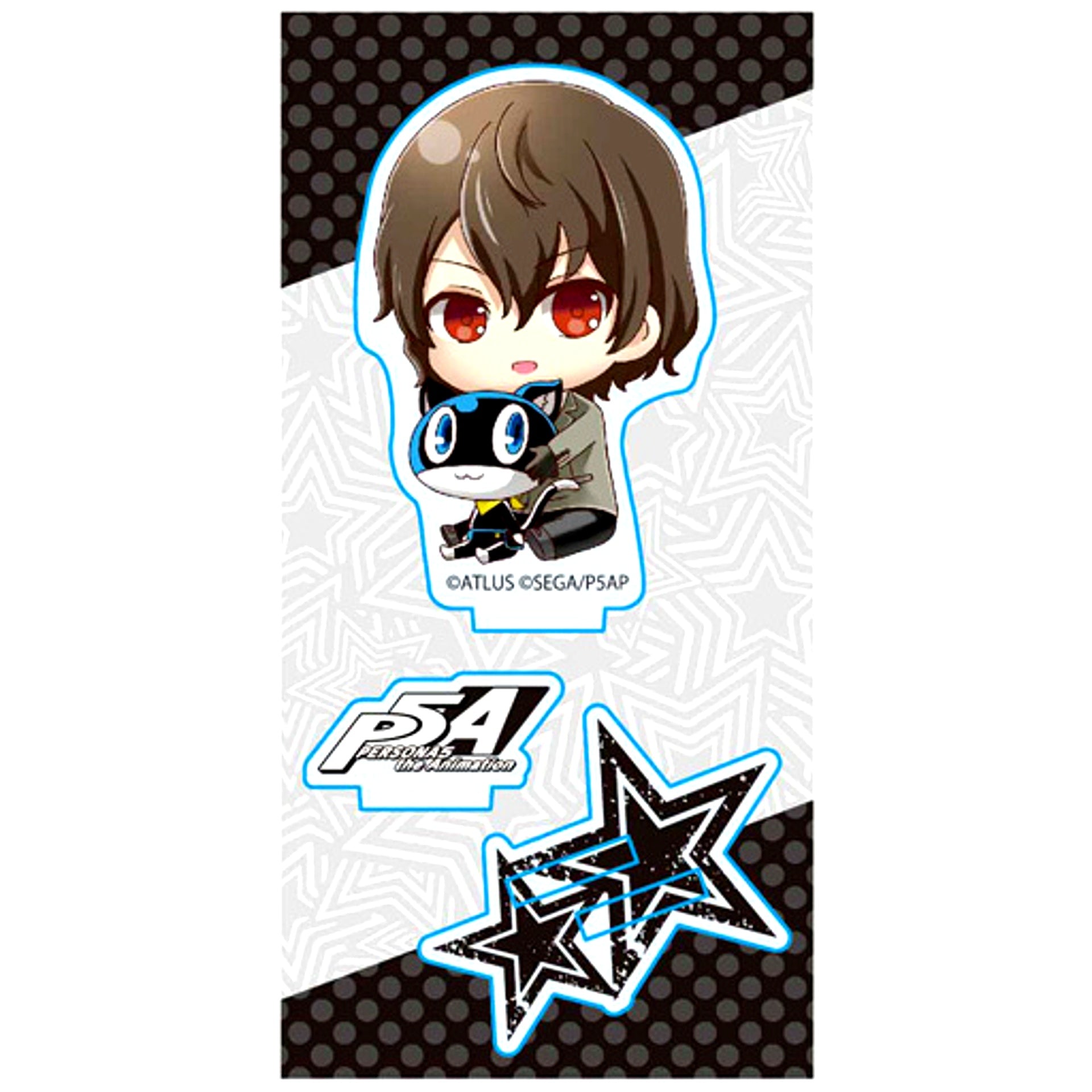 Goro Akechi Gyugyutto Acrylic Figure Persona 5 the Animation [USED]