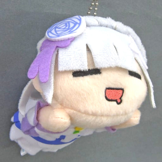 Re:ZERO -Starting Life in Another World- Emilia Lying Down Keychain Mascot Vol.2 Keychains [USED]