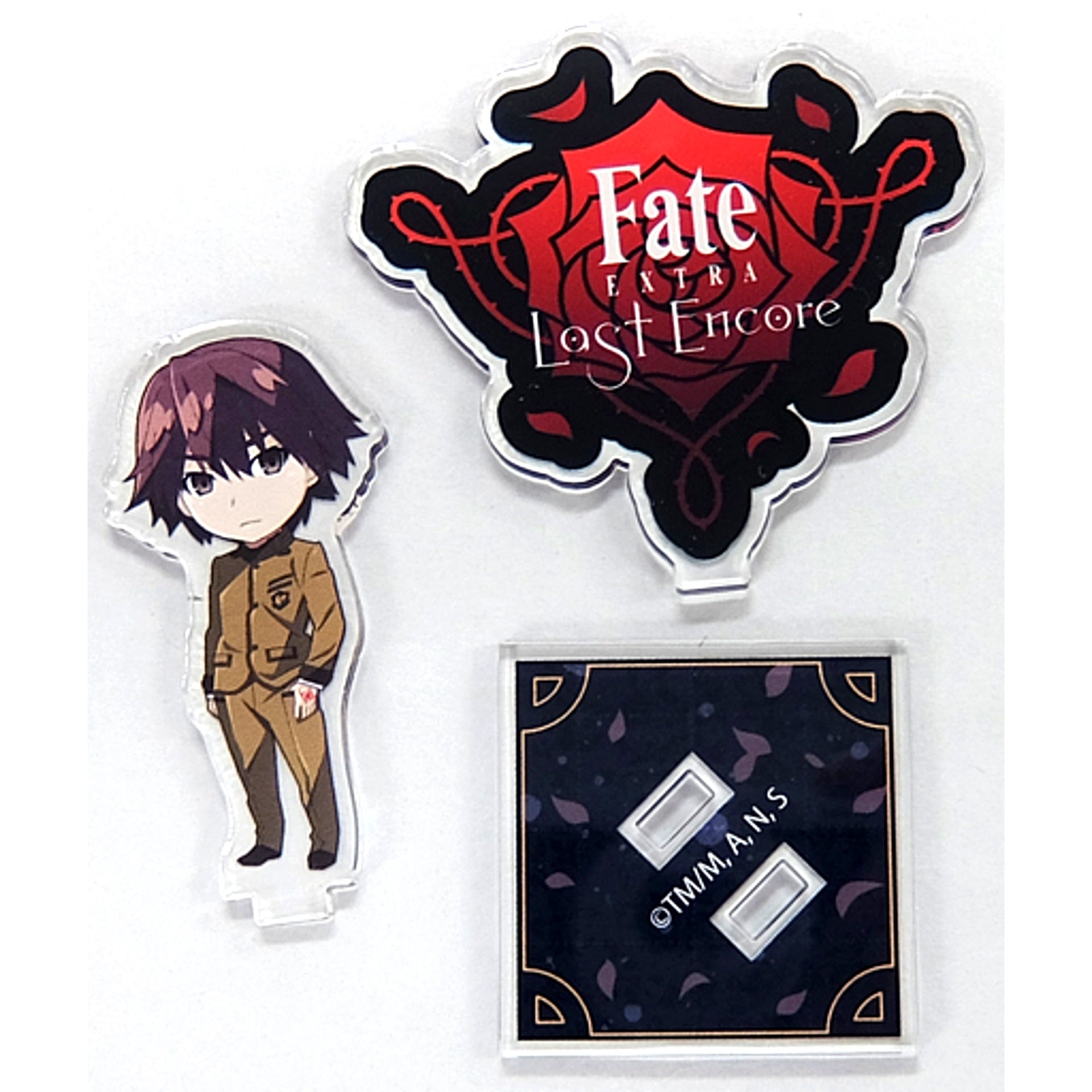 Hakuno Kishinami Fate/EXTRA Last Encore Trading Acrylic Stand with Background Fate/Grand Order Fes. 2018 3rd Anniversary Goods [USED]