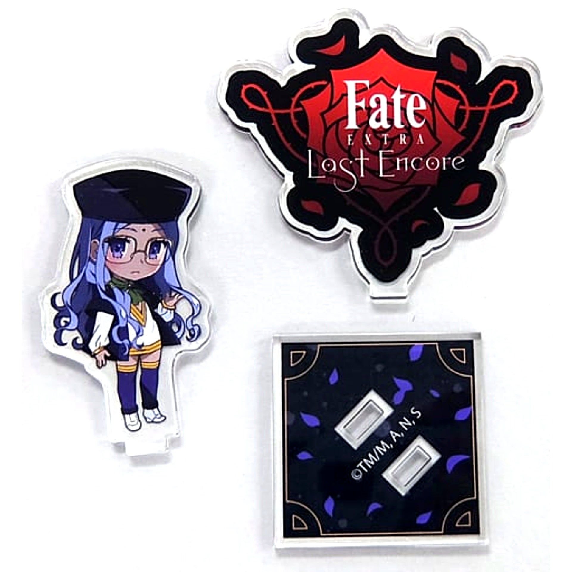 Fate/EXTRA Last Encore Rani VIII Background Trading Acrylic Stand Fate/Grand Order Fes. 2018 3rd Anniversary Goods [USED]