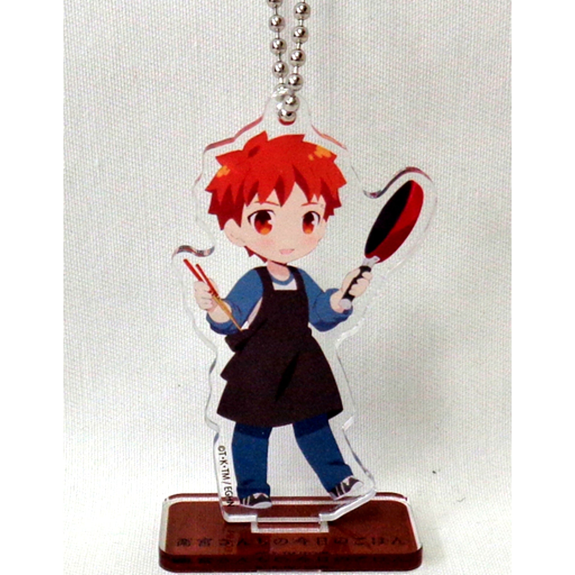 Shirou Emiya Acrylic Stand Today's Menu for the Emiya Family Fate/Grand Order Fes. 2018 3rd Anniversary Goods [USED]