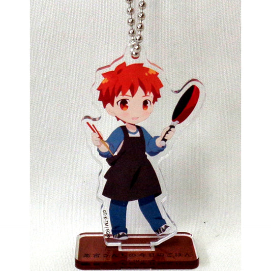 Shirou Emiya Acrylic Stand Today's Menu for the Emiya Family Fate/Grand Order Fes. 2018 3rd Anniversary Goods [USED]