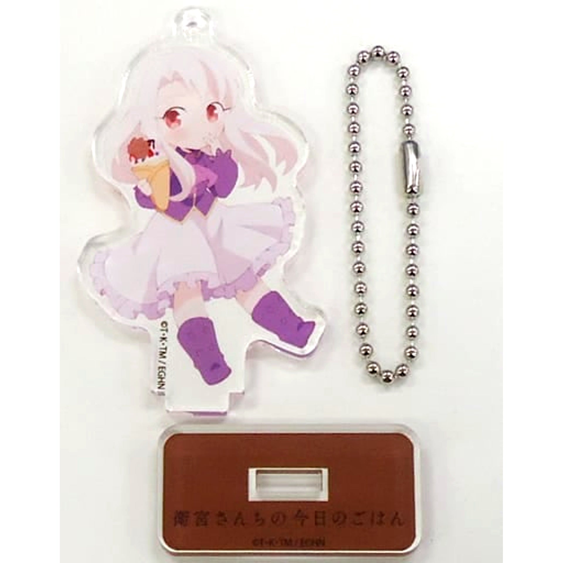 Illyasviel von Einzbern Today's Menu for the Emiya Family Trading Acrylic Stand FGO Fes 2018 3rd Anniversary Goods [USED]