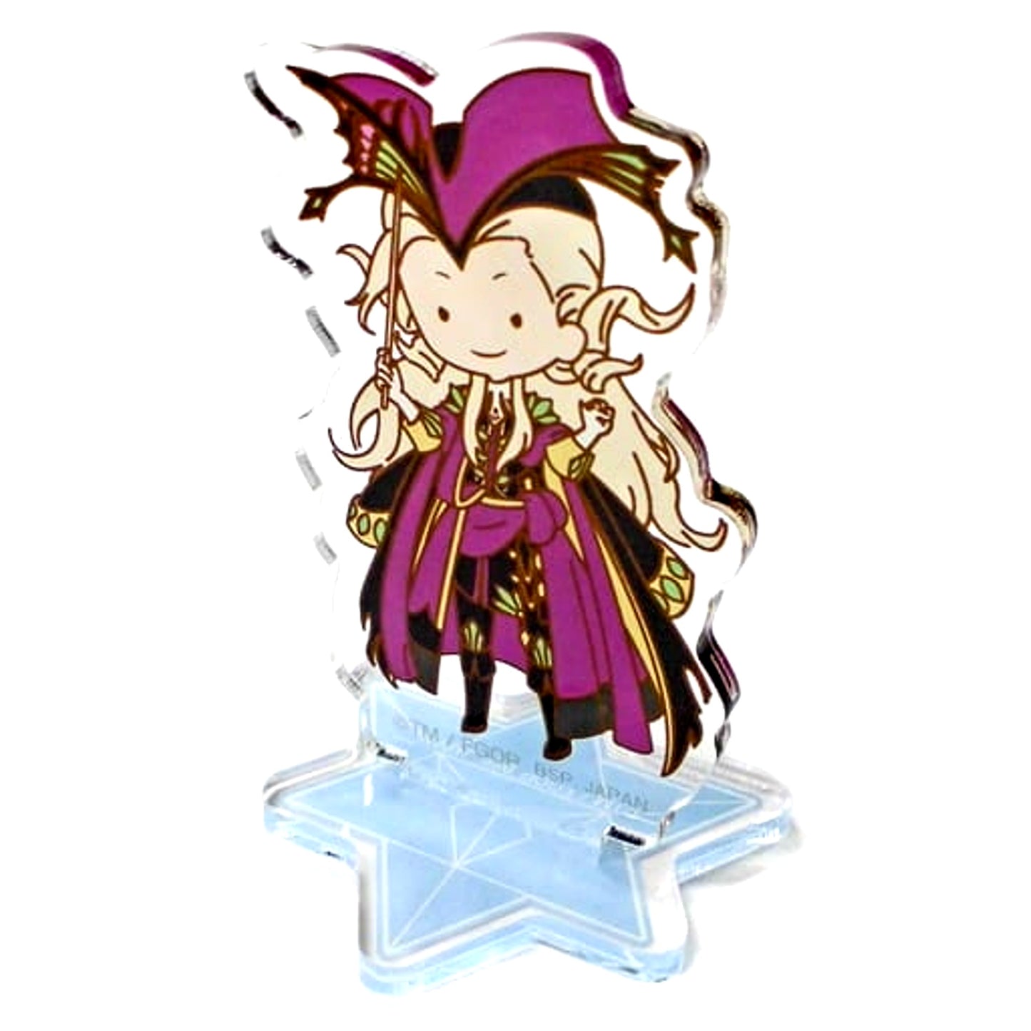 Caster/Wolfgang Amadeus Mozart Fate/Grand Order Ichiban Kuji Online Sugar Pochette 2 Acrylic Stand Prize B [USED]