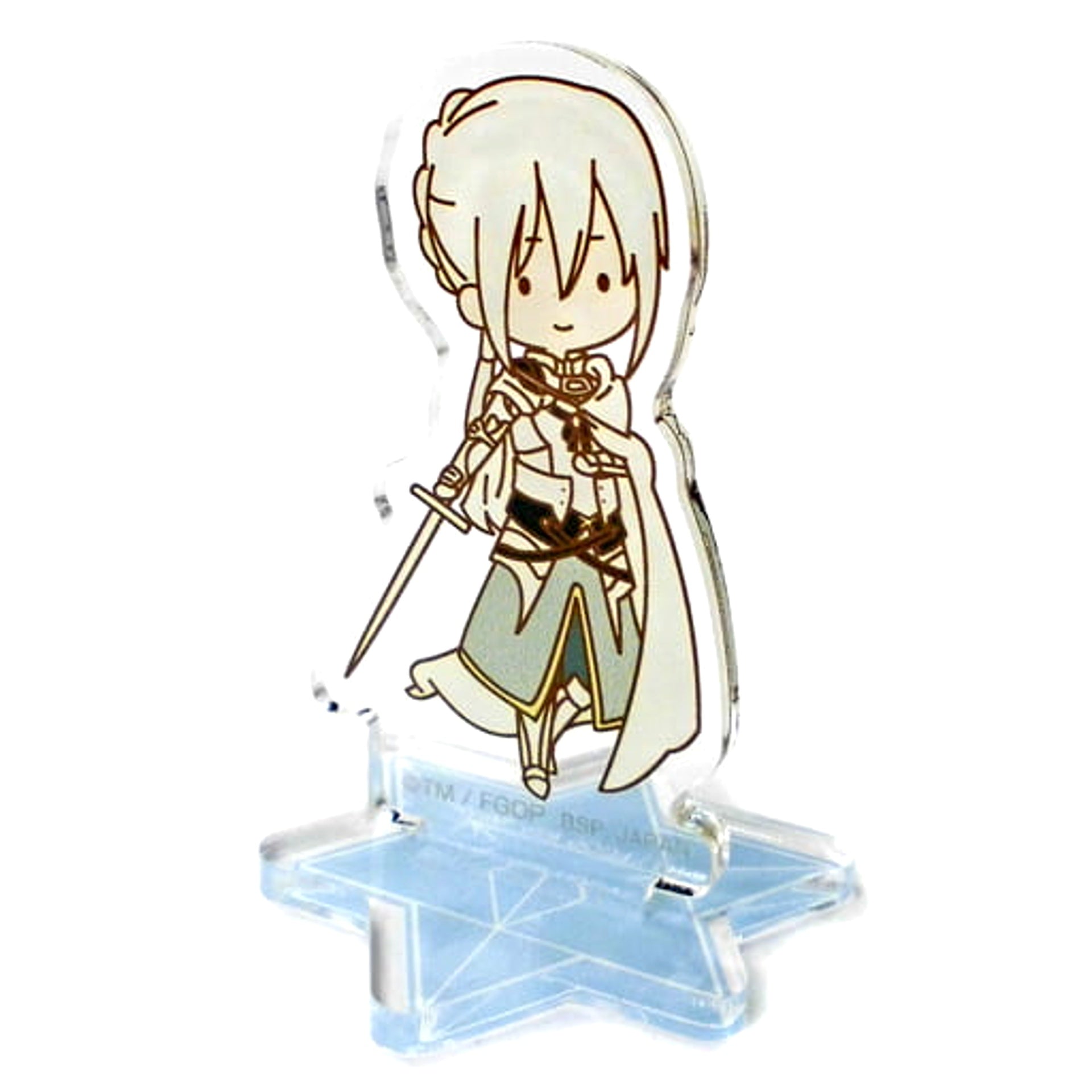 Fate/Grand Order Saber/Bedivere Ichiban Kuji Online Sugar Pochette 2 Acrylic Stand Prize G [USED]