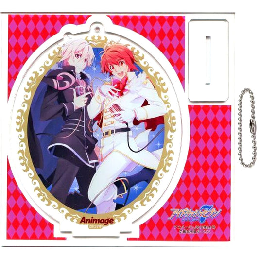 Riku Nanase & Tenn Kujo IDOLiSH7 Acrylic Stand Animage August 2018 Issue All Applicant Gift [USED]
