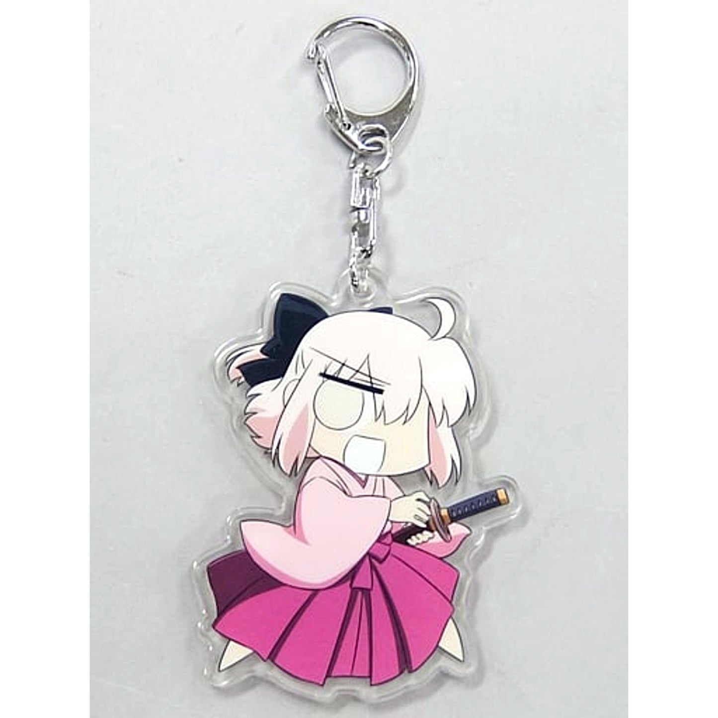 Okita Souji Saber Fate/KOHA-ACE Teito Seihai Kitan Acrylic Keychain FGO Fes 2018 3rd Anniv [USED]