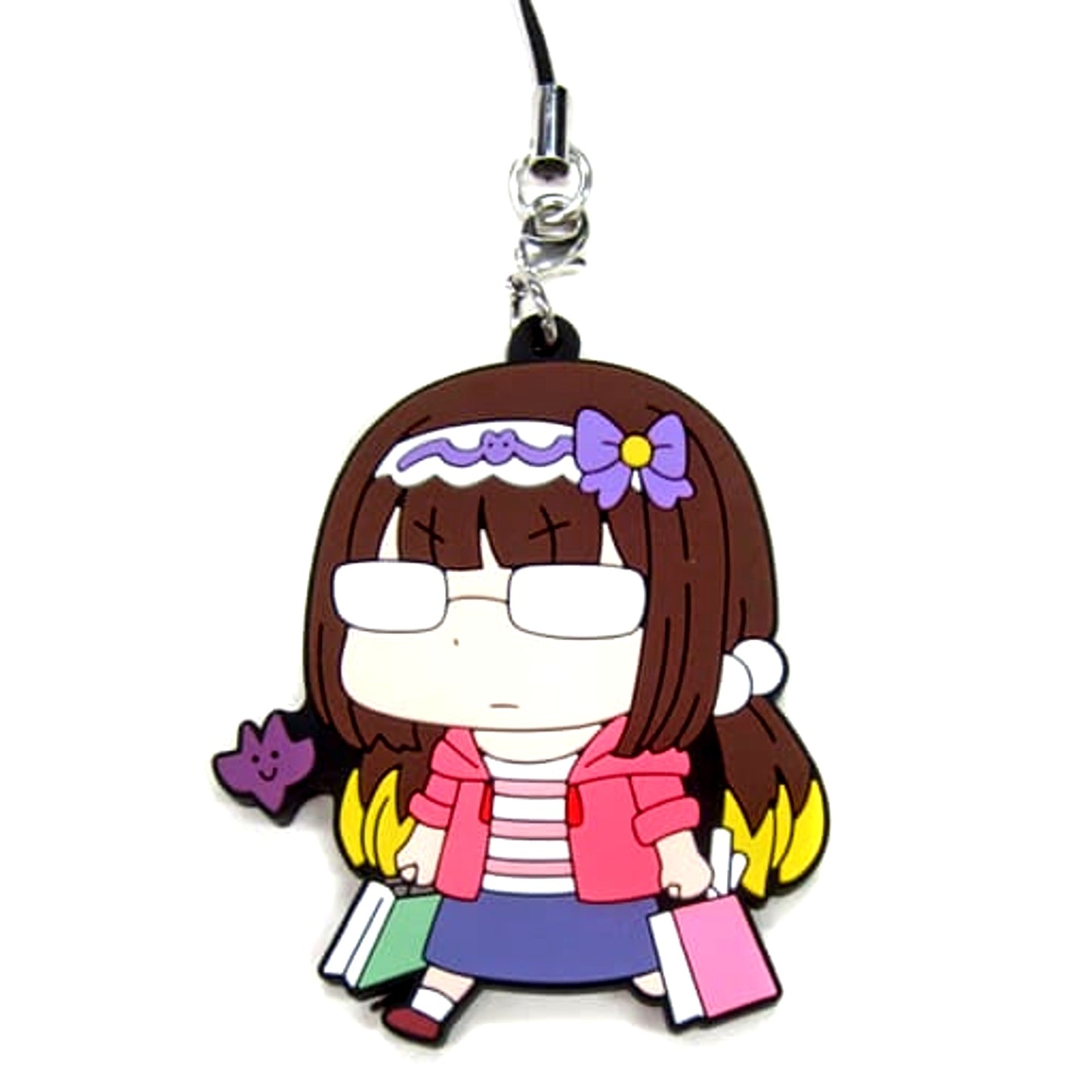 Fate/Grand Order Osakabehime Assassin Riyo Newly Illustrated Rubber Charm FGO Fes. 2018 3rd Anniversary [USED]