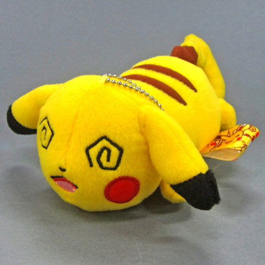 Pikachu Tired Pokemon Sun & Moon Pikachu Mania! Big Plush for Bag [USED]