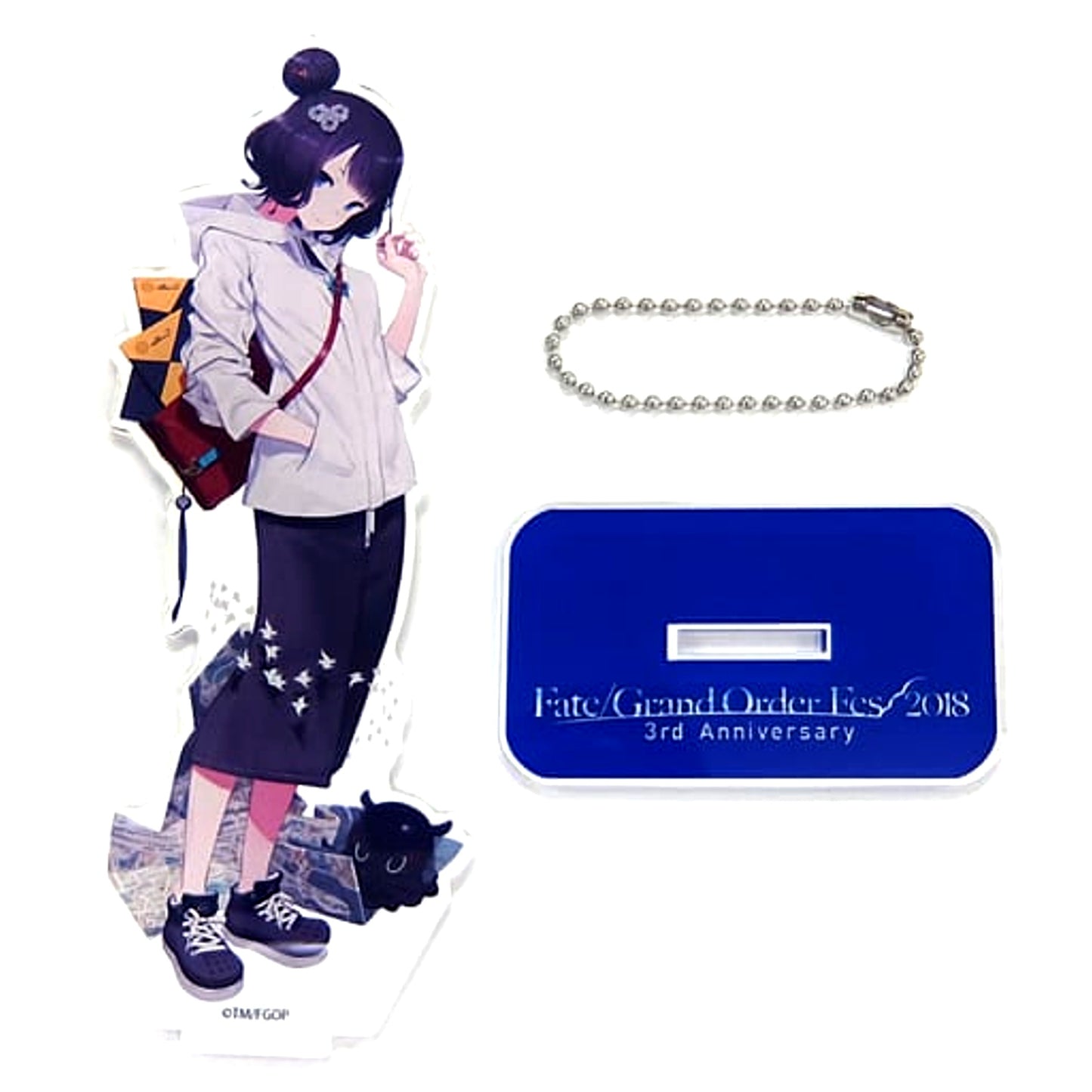 Fate/Grand Order Katsushika Hokusai Foreigner Newly Illustrated Acrylic Mascot Europe FGO Fes. 2018 3rd Anniversary [USED]