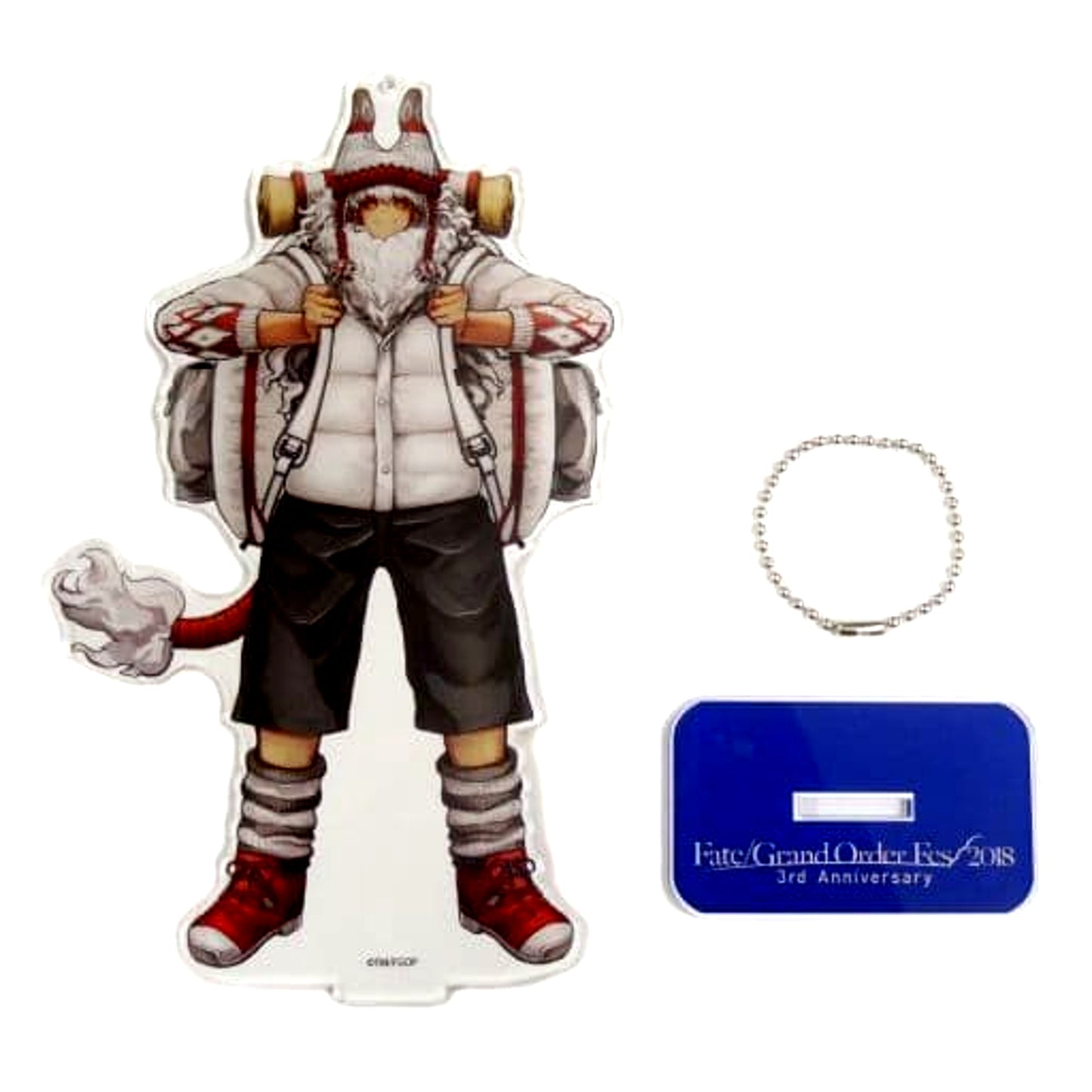 Fate/Grand Order Asterios New Illustration Acrylic Mascot Alps Ver. FGO Fes. 2018 3rd Anniversary [USED]