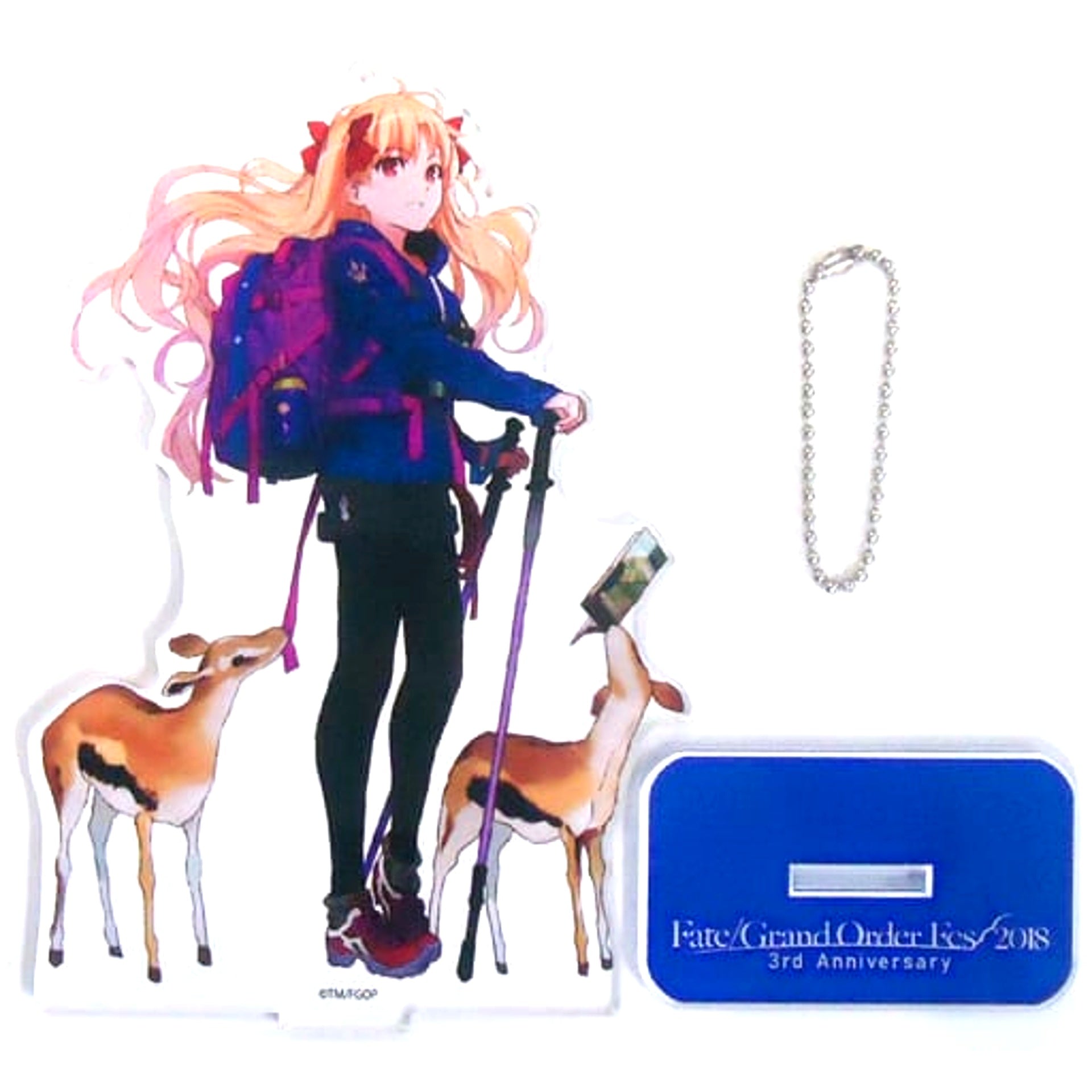 Fate/Grand Order Ereshkigal New Illustration Acrylic Mascot Alps Ver. FGO Fes. 2018 3rd Anniversary [USED]