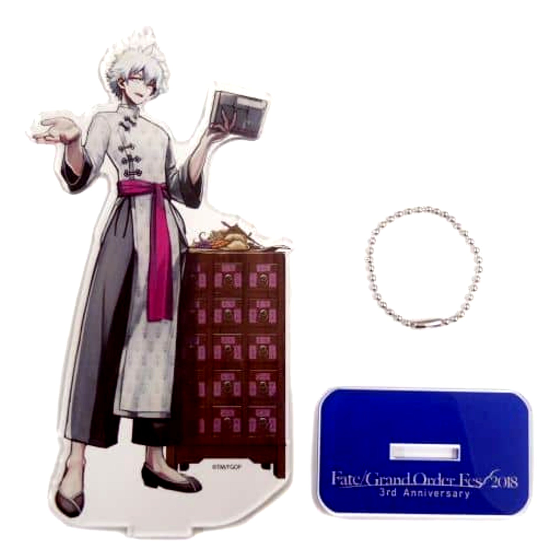 Fate/Grand Order Charles-Henri Sanson Assassin Newly Illustrated Acrylic Mascot China FGO Fes. 2018 3rd Anniversary [USED]