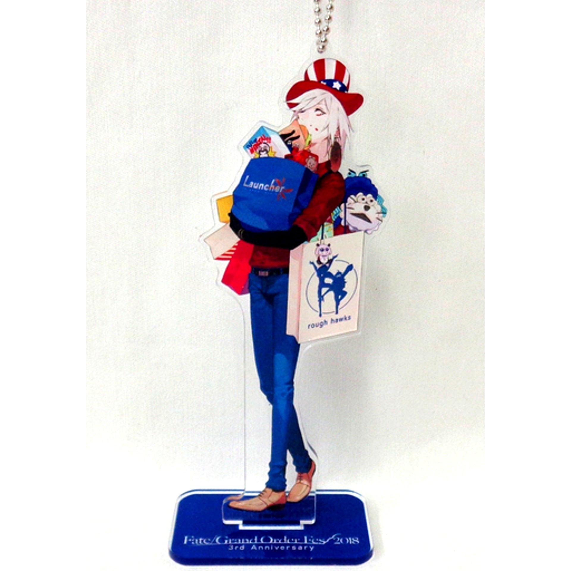 Lancer Karna Fate/Grand Order Drawn Acrylic Mascot America Fes 2018 3rd Anniv [USED]