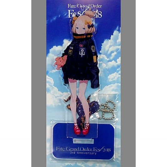 Fate/Grand Order Abigail Williams Newly Illustrated Acrylic Mascot America Fate/Grand Order Fes. 2018 3rd Anniversary [USED]