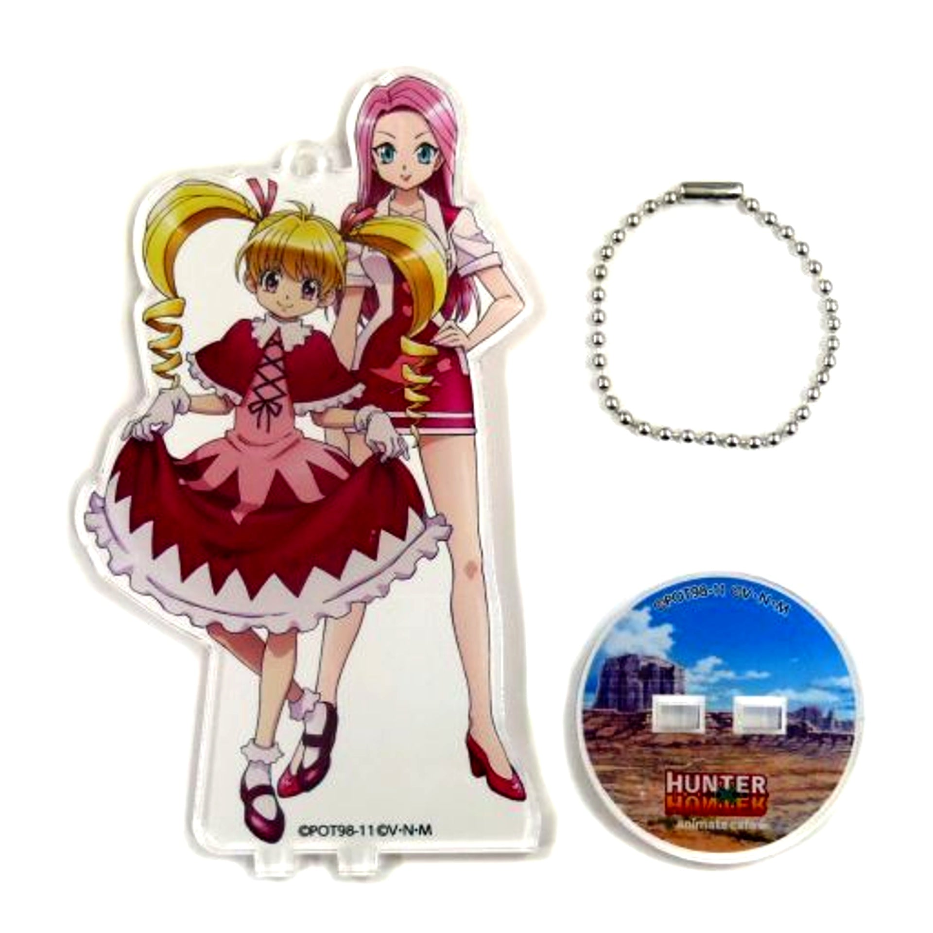 Biscuit Krueger HUNTER x HUNTER BIG Acrylic Stand Keychain animate cafe 2nd Greed Island G.I Arc [USED]