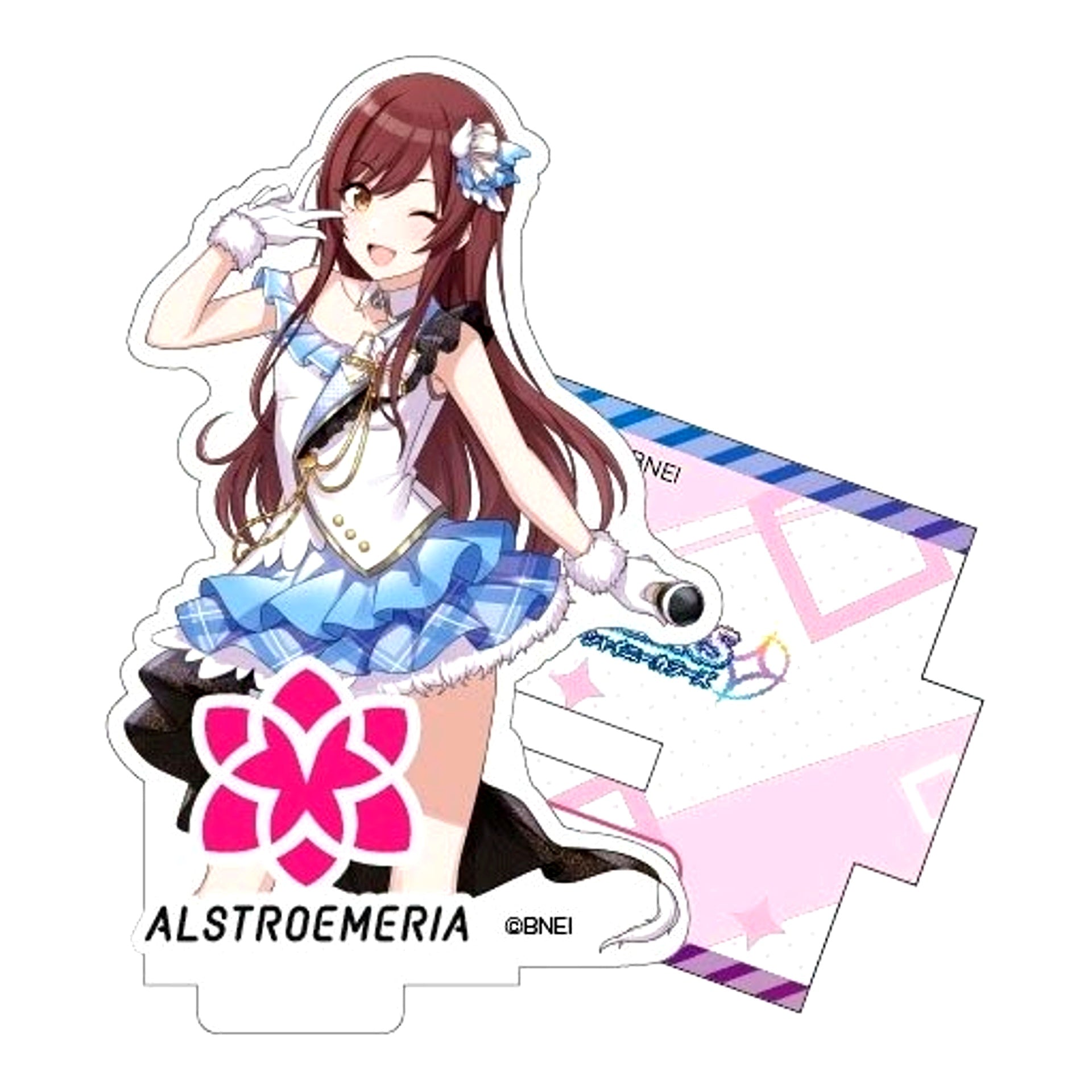 Amana Osaki Idolmaster Shiny Colors Acrylic Stand L'Antica Alstroemeria [USED]