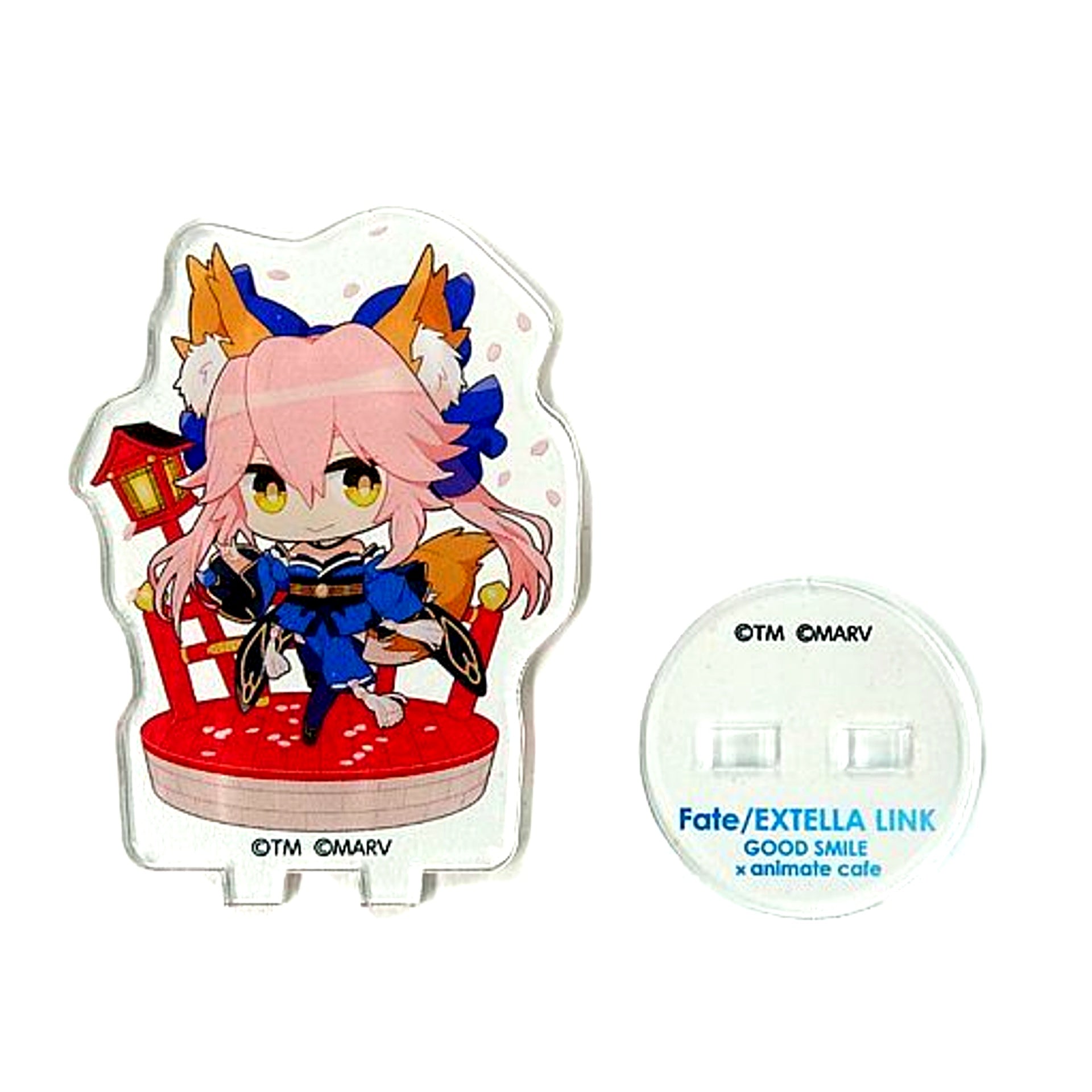 Caster / Tamamo no Mae Trading Acrylic Stand Fate/EXTELLA LINK x animatecafe [USED]