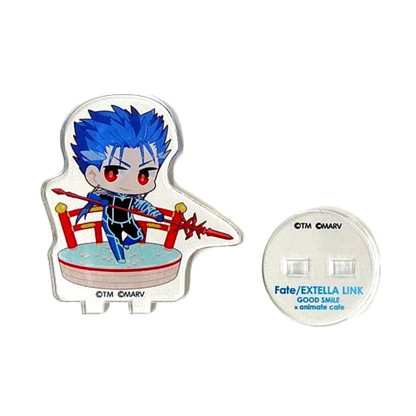 Cu Chulainn Lancer Fate/EXTELLA LINK animatecafe Trading Acrylic Stand [USED]