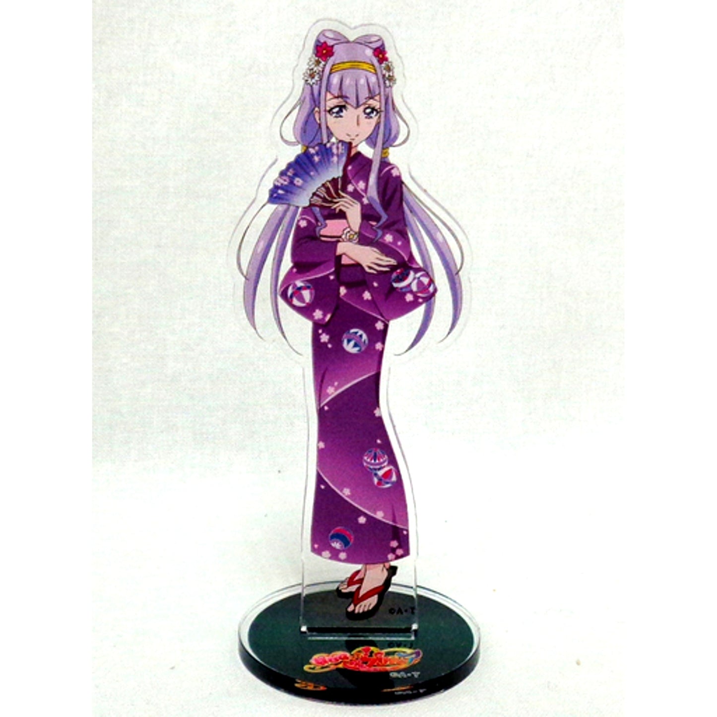 Ruru Amour Yukata Hugtto! Precure Acrylic Stand Diorama Series Limited Shop in Marui [USED]