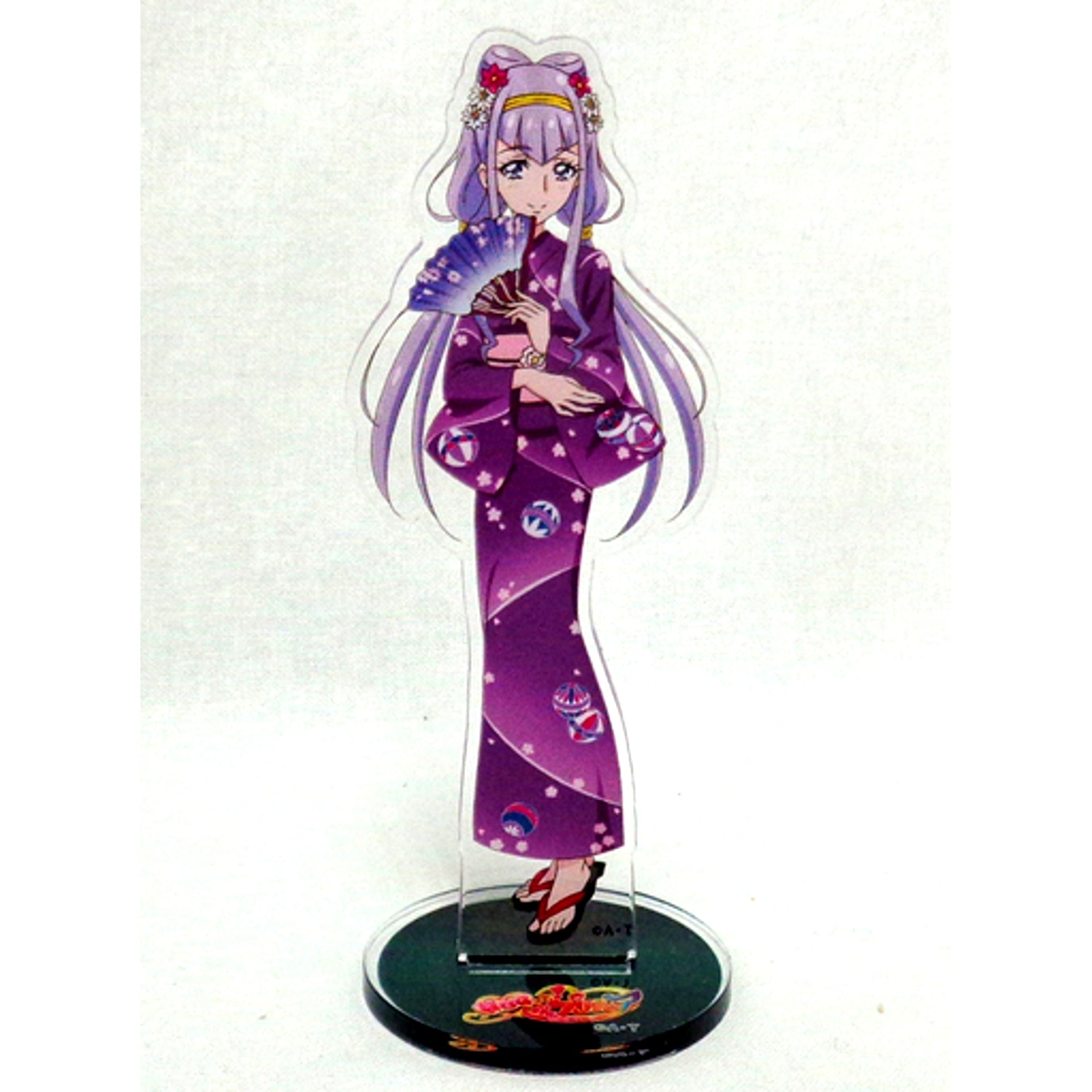 Ruru Amour Yukata Hugtto! Precure Acrylic Stand Diorama Series Limited Shop in Marui [USED]