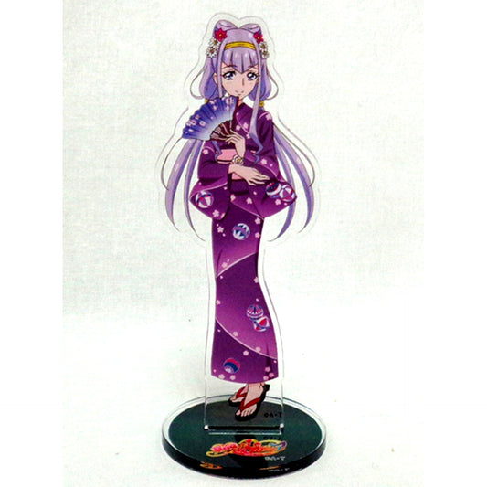 Ruru Amour Yukata Hugtto! Precure Acrylic Stand Diorama Series Limited Shop in Marui [USED]
