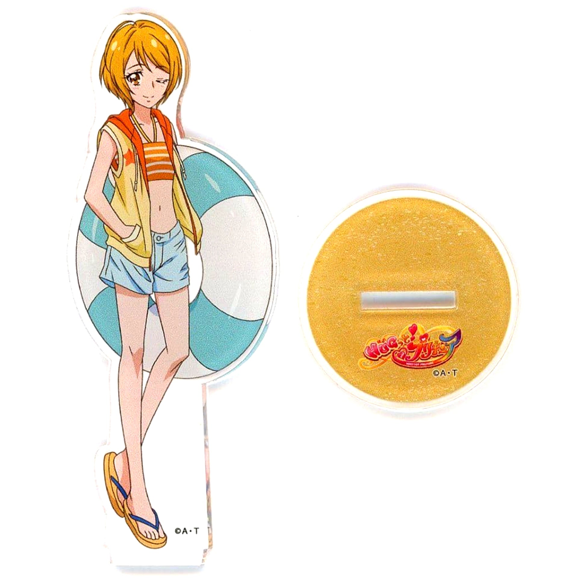 Homare Kagayaki Beach HUGtto! Precure Limited Shop in Marui Diorama Series Acrylic Stand [USED]