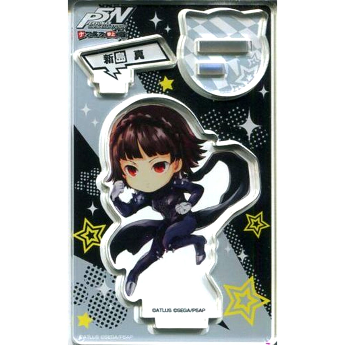 Makoto Niijima Acrylic Stand Persona 5 the NAMJATOWN Sanjou Shimasu Mini Game Welcome to the Velvet Room Prize [USED]