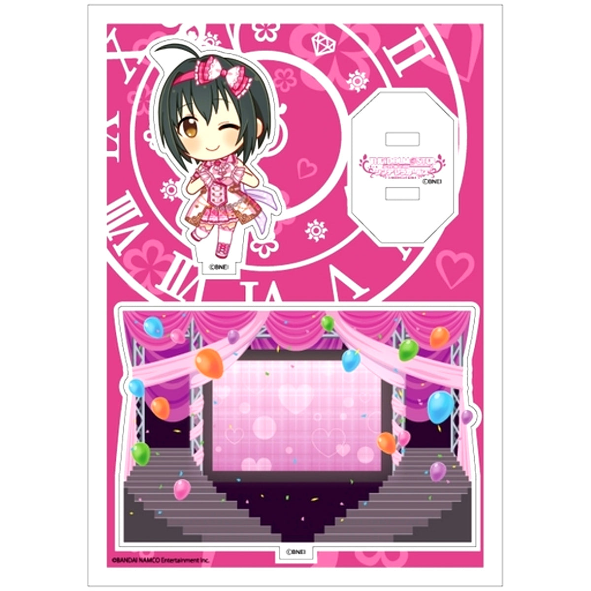 Miho Kohinata Idolmaster Cinderella Girls Acrylic Character Plate Puchi 09 [USED]