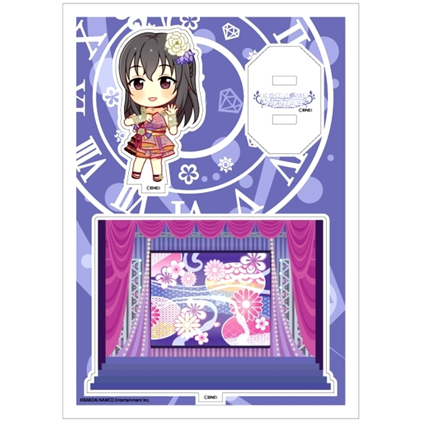 Hajime Fujiwara THE IDOLM@STER CINDERELLA GIRLS Acrylic Character Plate Petit 09 [USED]
