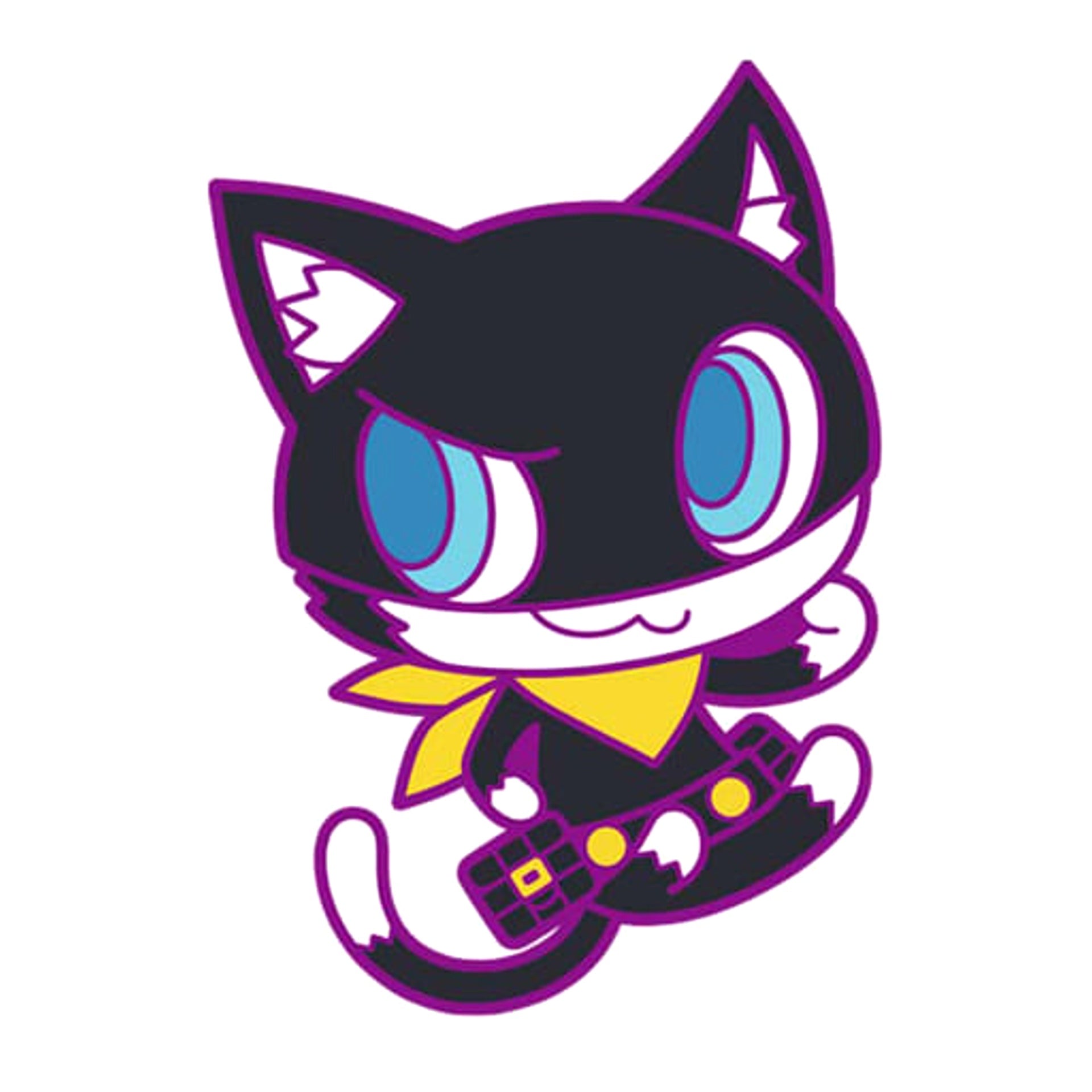 Persona 5: The Animation Morgana Es Series Nino Rubber Strap Collection Keychains [USED]