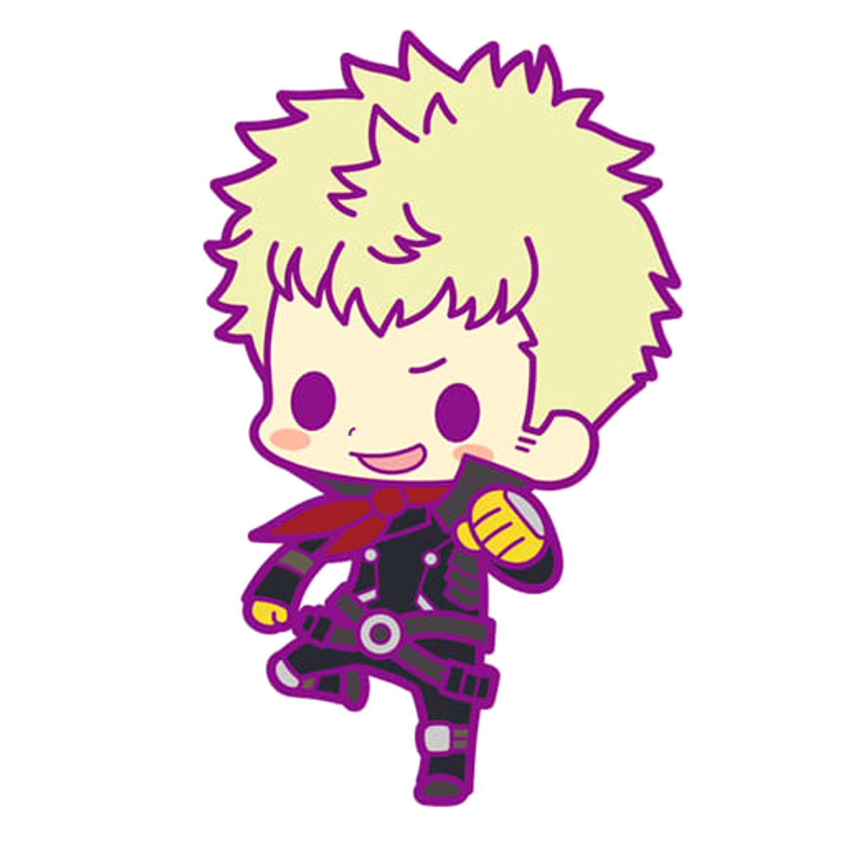 Persona 5: The Animation Ryuji Sakamoto Es Series Nino Rubber Strap Collection Keychains [USED]