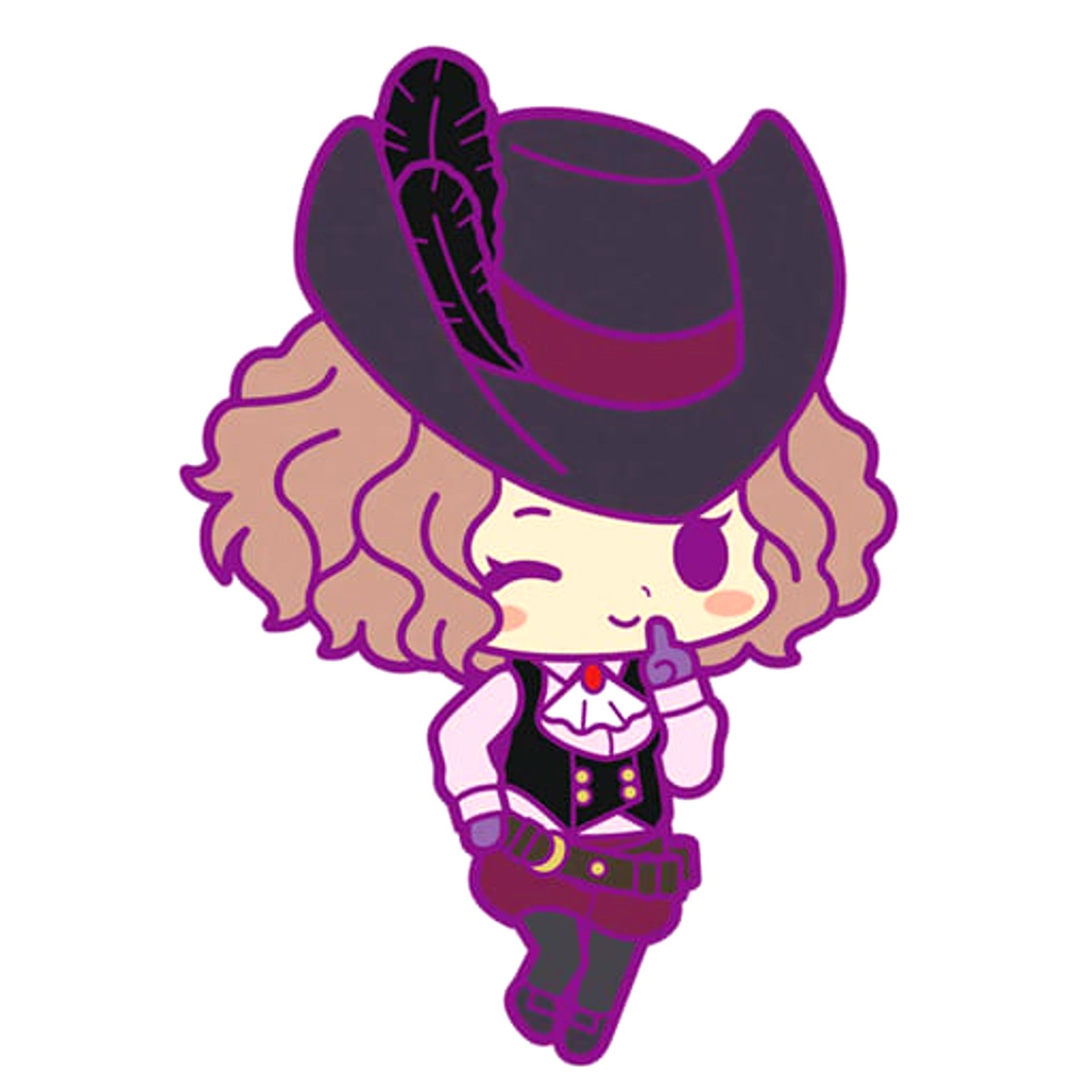 Persona 5: The Animation Haru Okumura Es Series Nino Rubber Strap Collection Keychains [USED]