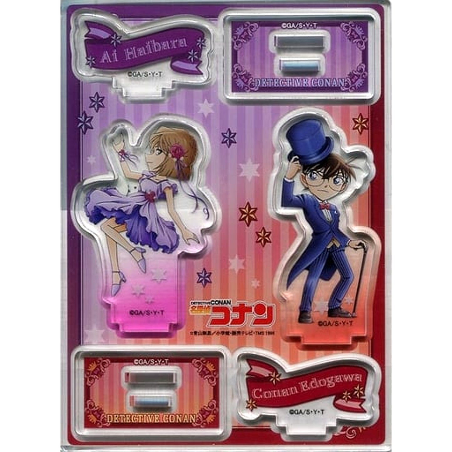 Conan Edogawa Ai Haibara Dress Up Detective Conan Acrylic Stand [USED]