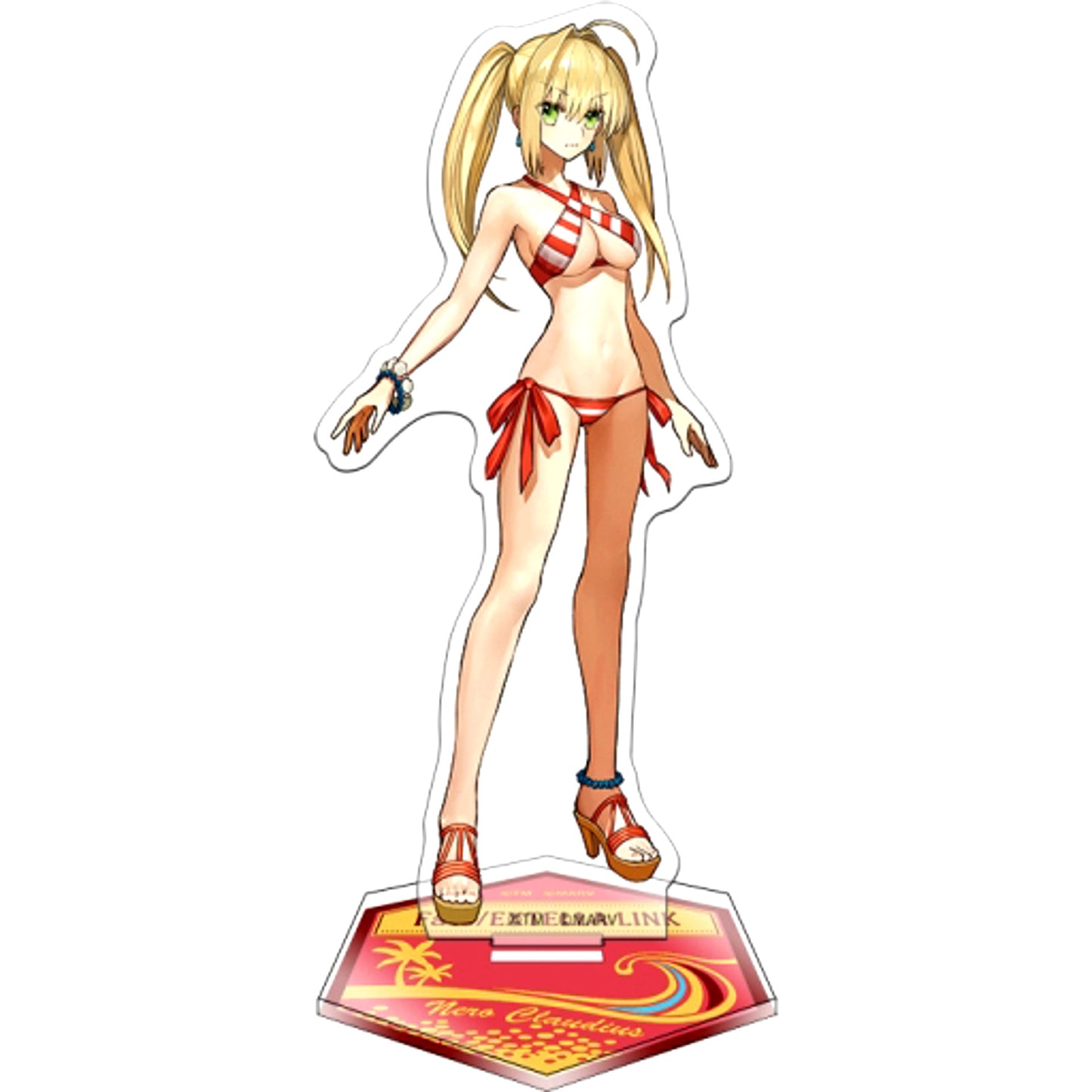 Saber Nero Claudius Swimsuit Fate/EXTELLA LINK Acrylic Stand [USED]