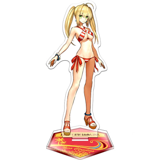 Saber Nero Claudius Swimsuit Fate/EXTELLA LINK Acrylic Stand [USED]