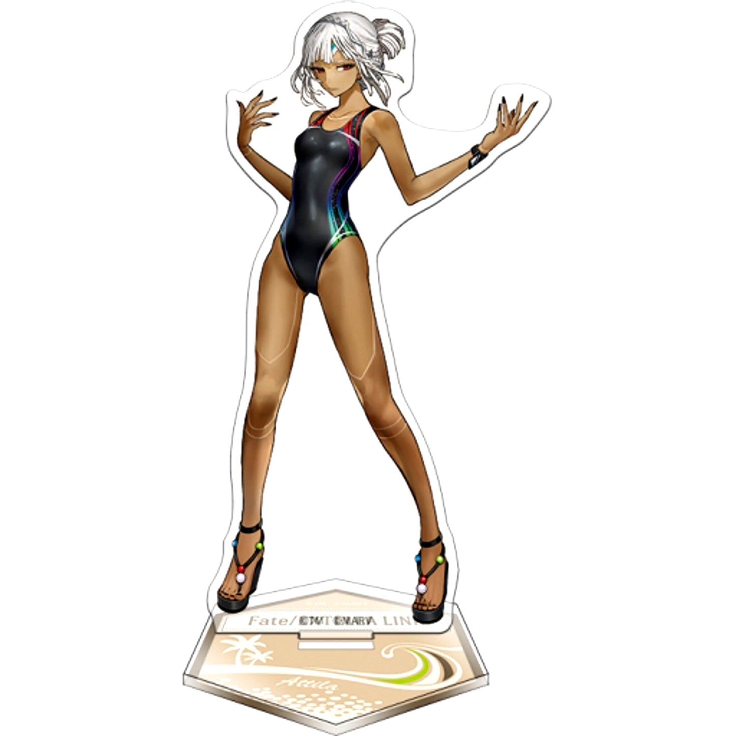 Saber Altera Swimsuit Acrylic Stand Fate/EXTELLA LINK [USED]