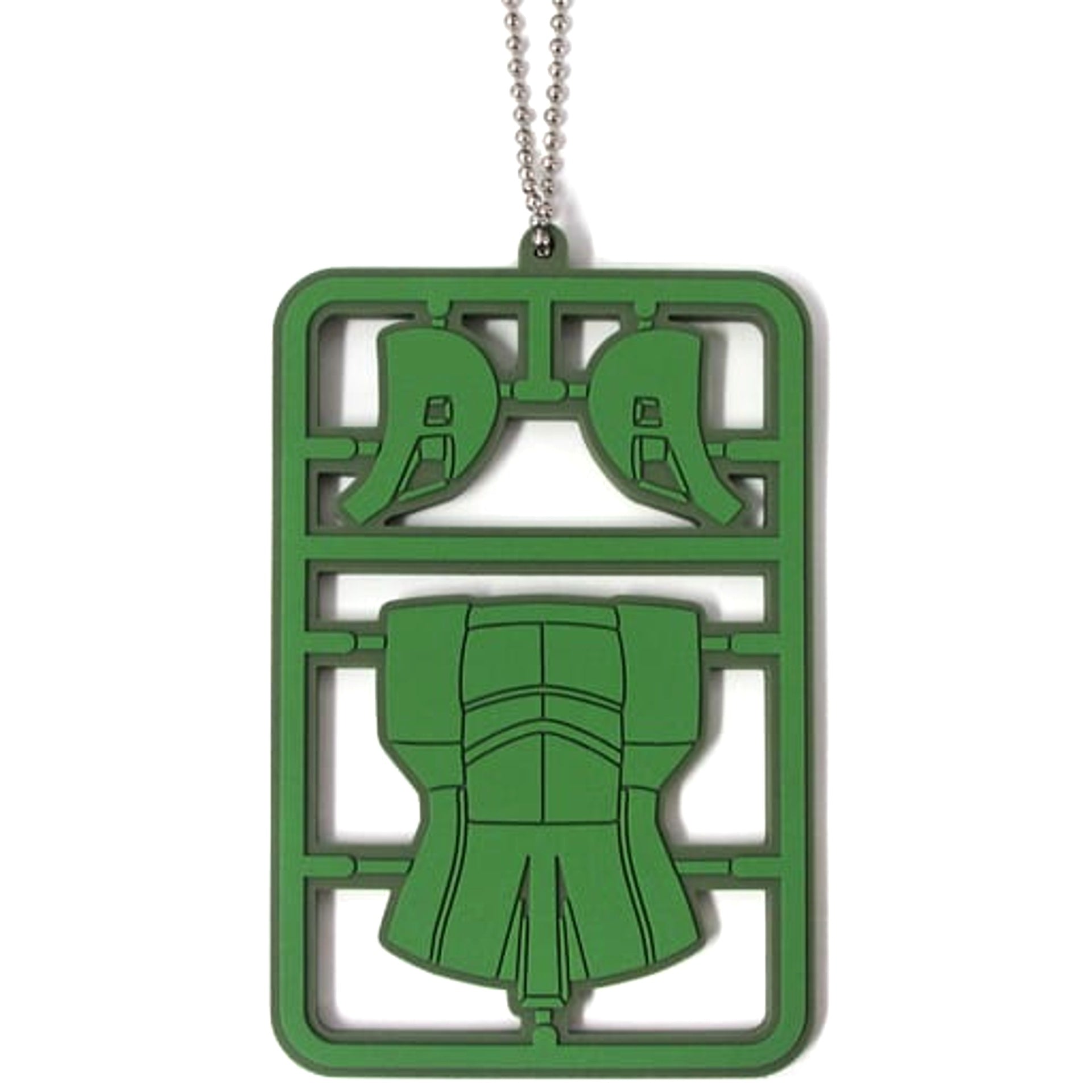 Mobile Suit Gundam Old Type Zaku Ichiban Kuji Collaboration Gunpla Rubber Keychain Prize E [USED]