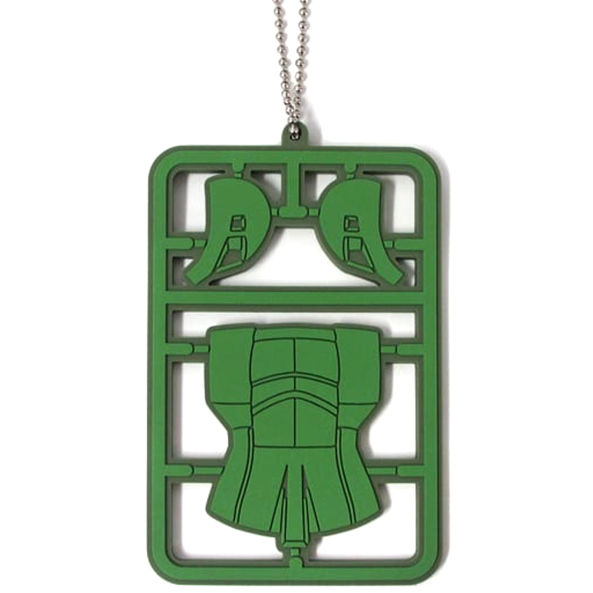 Mobile Suit Gundam Old Type Zaku Ichiban Kuji Collaboration Gunpla Rubber Keychain Prize E [USED]