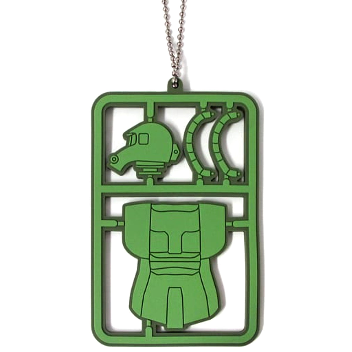 Mobile Suit Gundam Mass-Produced Zaku Ichiban Kuji Collaboration Gunpla Rubber Keychain Prize E [USED]