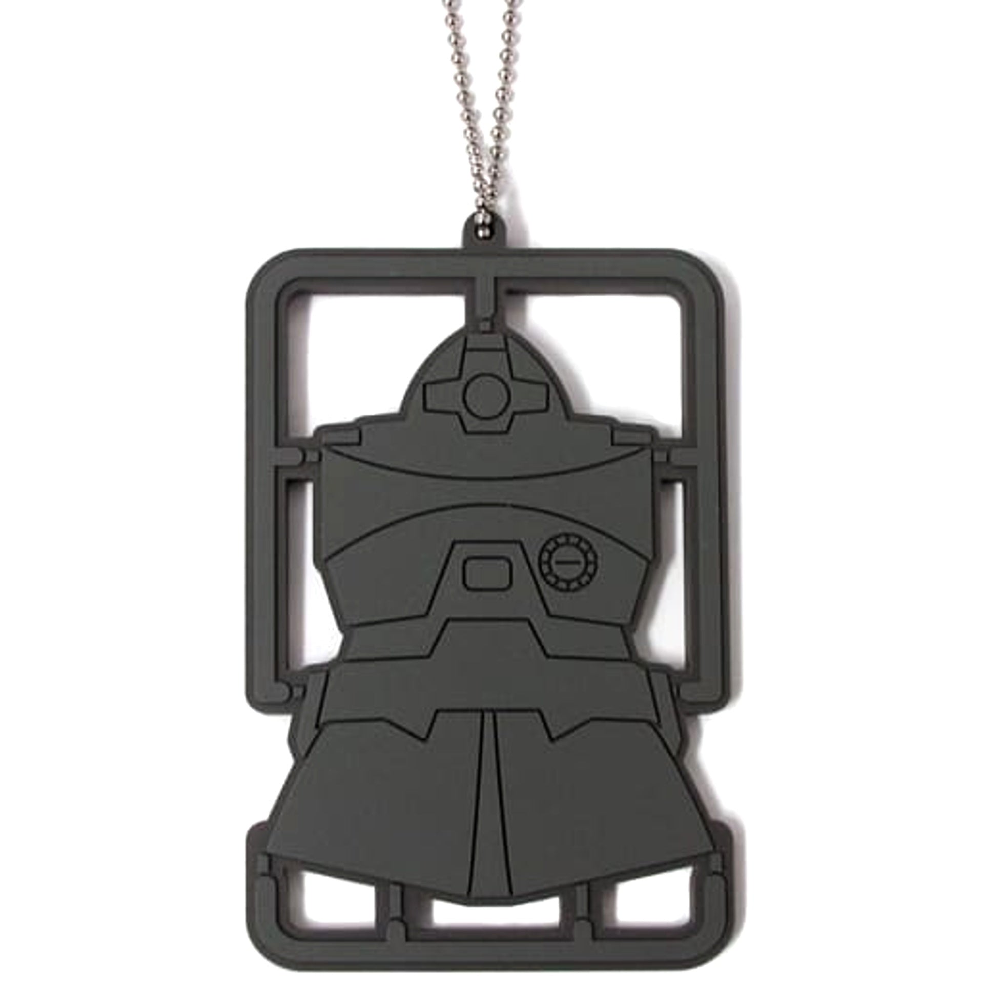 Mobile Suit Gundam Dom Ichiban Kuji Collaboration Gunpla Rubber Keychain Prize E [USED]