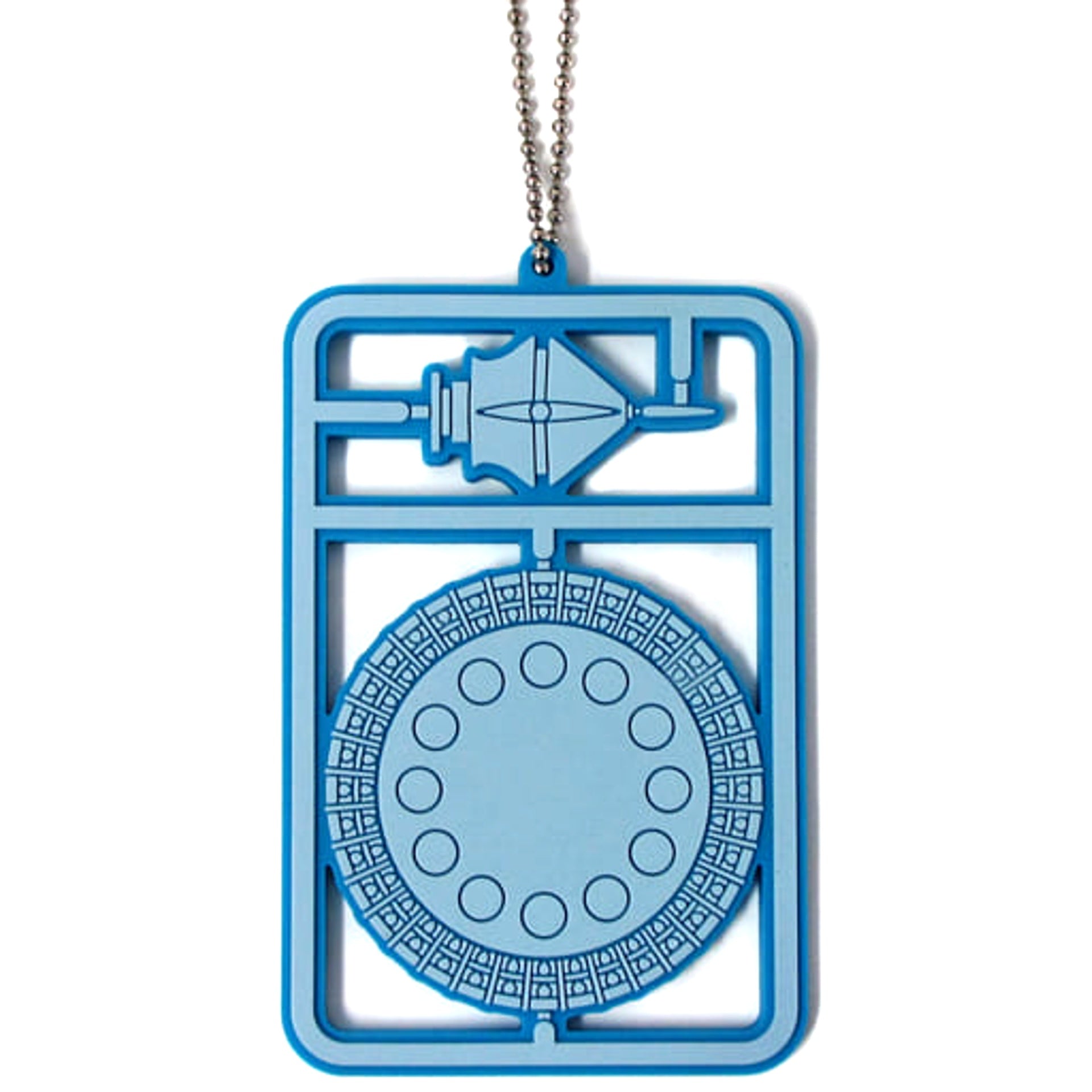 Mobile Suit Gundam Gyan Ichiban Kuji Collaboration Gunpla Rubber Keychain Prize E [USED]