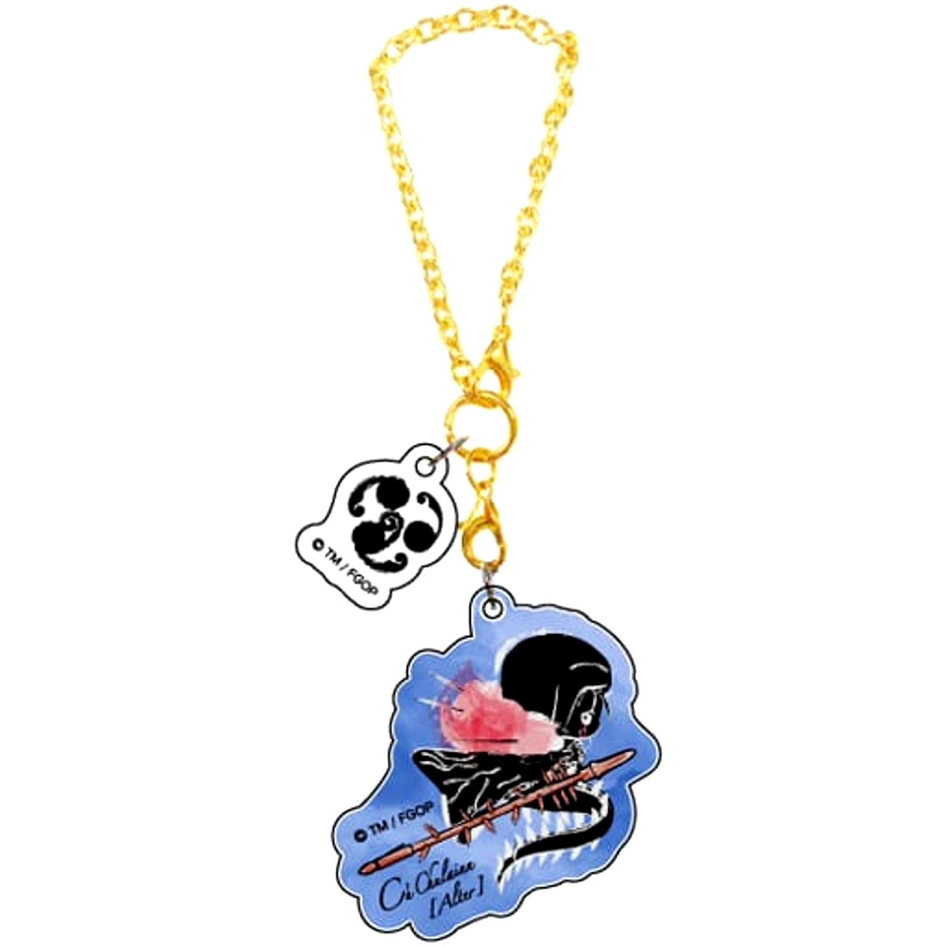 Fate/Grand Order Cu Chulainn Alter Acrylic Keychain Sanrio Design [USED]