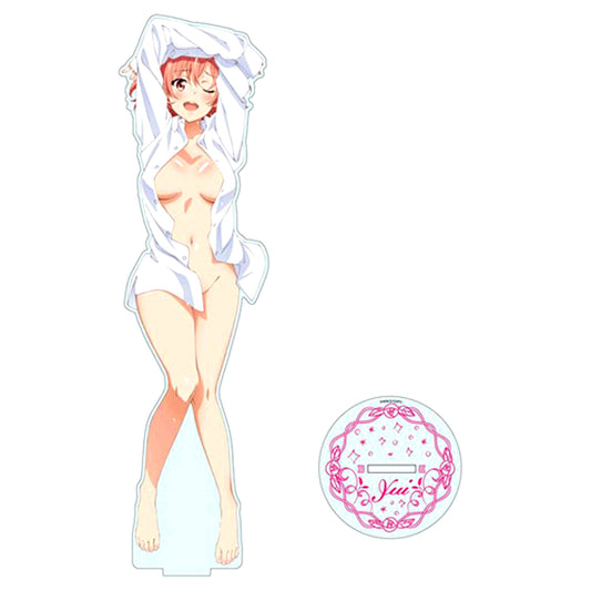 Yui Yuigahama Dress Shirt Acrylic Figure LL Size My Teen Romantic Comedy SNAFU TOO [USED]