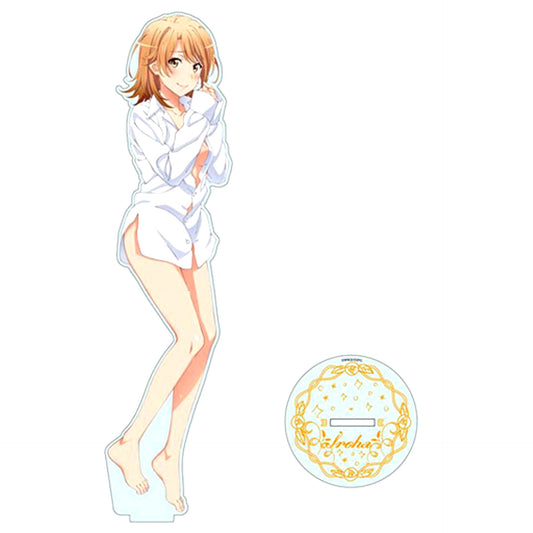 Iroha Isshiki Dress Shirt Acrylic Figure LL Size My Teen Romantic Comedy SNAFU TOO [USED]