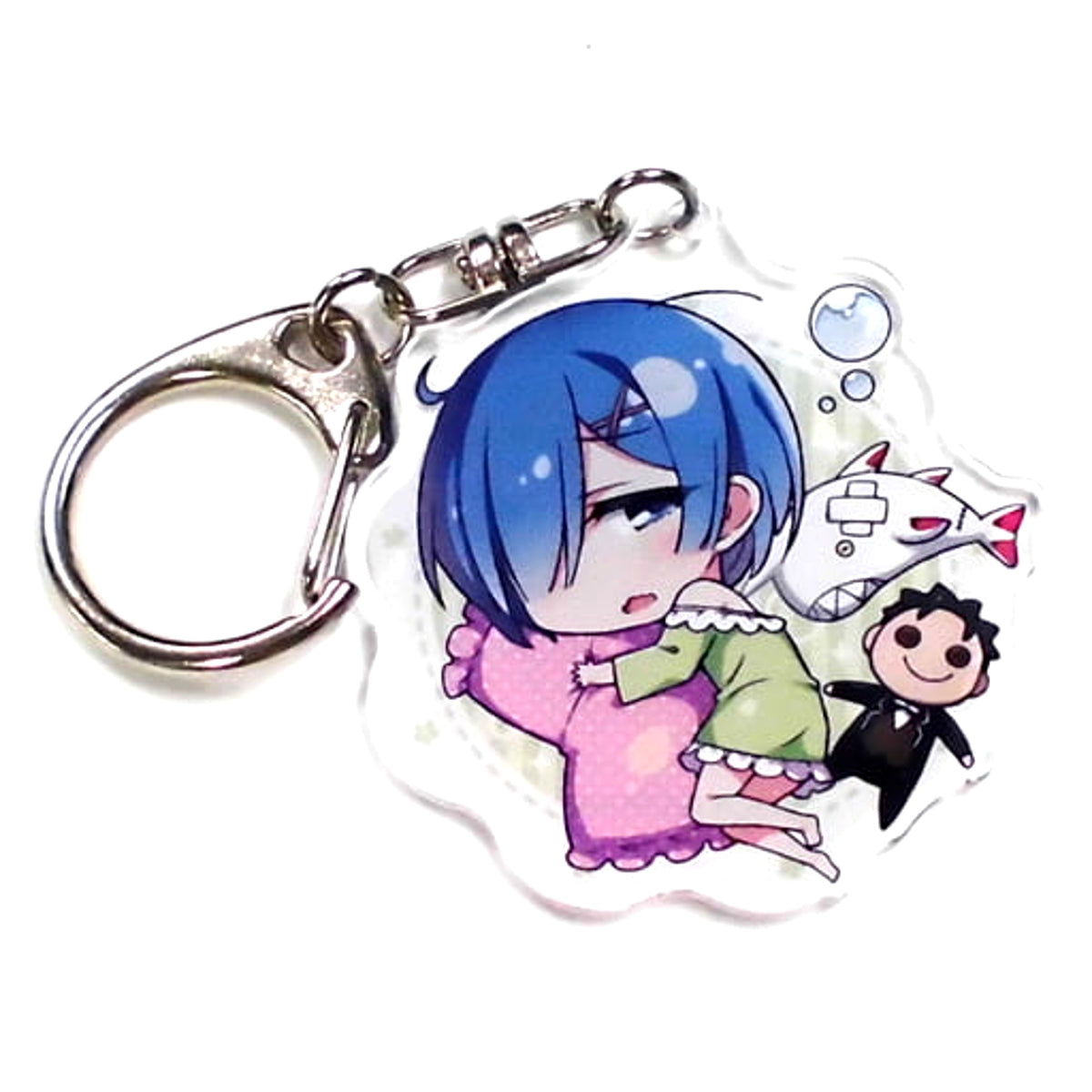 Re:ZERO -Starting Life in Another World- Rem Good Night Acrylic Keychain Rem Collection Keychains [USED]