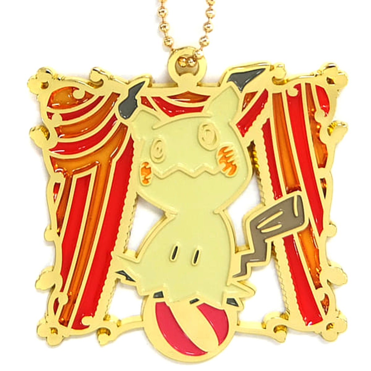 Pokemon Mimikyu Ichiban Kuji Mimikkyu's Circus Stained Glass Style Charm Prize G Charm [USED]